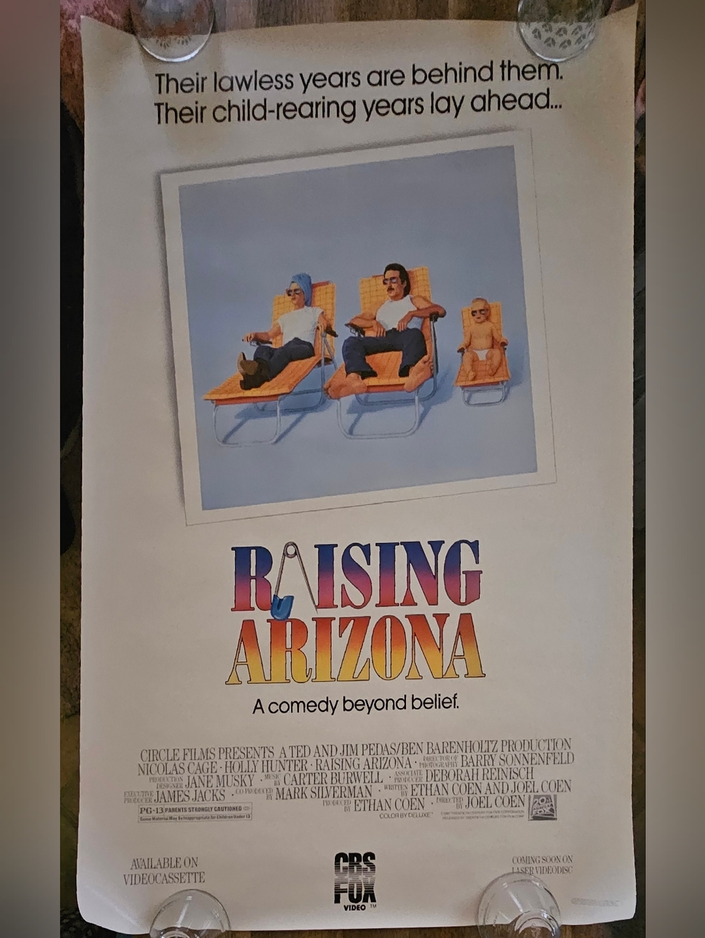 Raising Arizona - Movie PROMO Poster